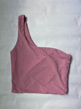 Cotton On Dusty Rose One-Shoulder Tank